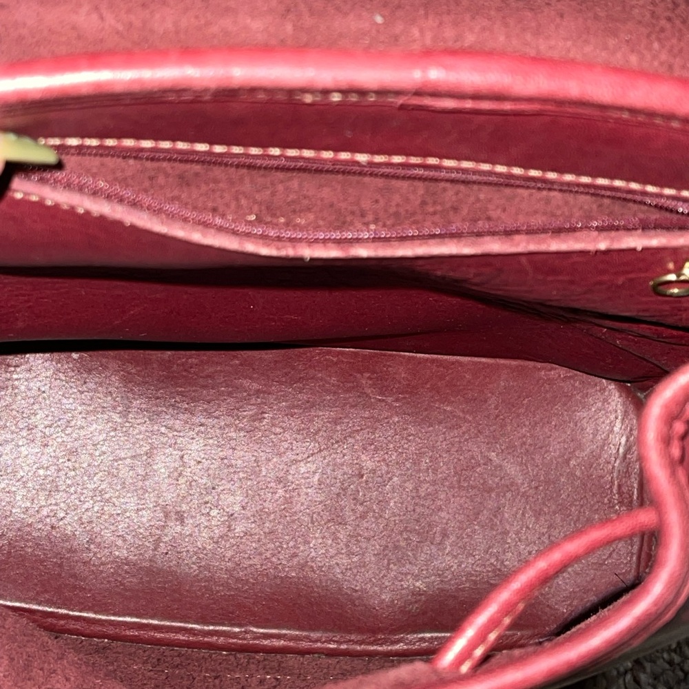 Coach Red Backpack Stylish and Versatile - Picture 6 of 6